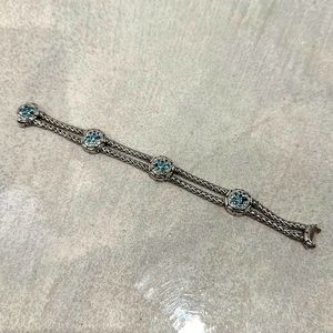 John Hardy Kali Pure Lavafire Sea Colorway Station Bracelet